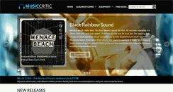 Desktop Screenshot of musiccritic.com